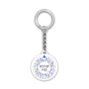 BVMP ME Keychain White/Blue - BVMP ME