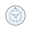 BVMP ME Tag White/ Purple-Teal - BVMP ME